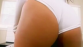 Cuevy Ebony Wiggles Her Nice Soaked Ass On A Monster Cock