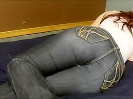 Cum Covered Jeans
