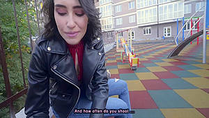 Cum On Me Like A Pornstar Pickup student 18+ On The Street And Fucked