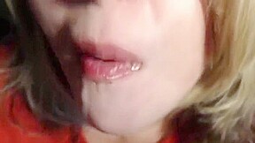 Cum on food