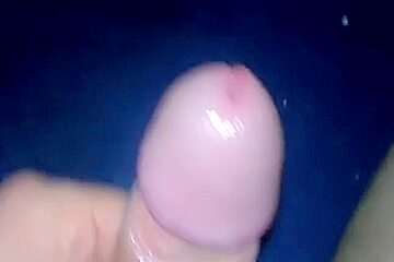 Cumming on her wet pussy