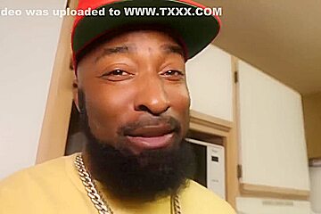 Curly haired brunette with super ample assets is fucking a black guy whose dick is huge