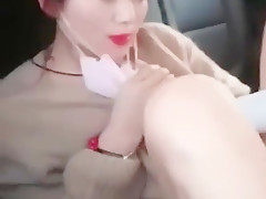 Cute Asian Girl Fucked In The Car In Quarantine