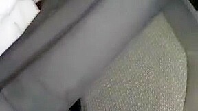 Cute college girl girl dildos pussy in mall toilet nearly caught