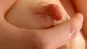Cute redhead kitty lactating