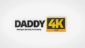 DADDY4K Incredible old and young sex act of cutie and her BFs Step dad