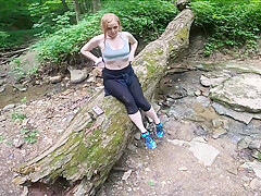 Daphnemadison - State Park Pov Blowjob And Doggy Fuck