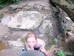 Daphnemadison - State Park Pov Blowjob And Doggy Fuck