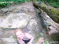 Daphnemadison - State Park Pov Blowjob And Doggy Fuck