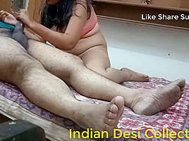 Desi Newly Wedded Wife Handjob
