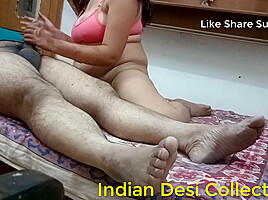 Desi Newly Wedded Wife Handjob