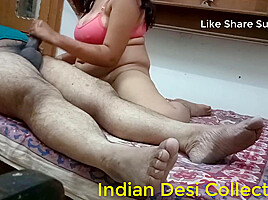 Desi Newly Wedded Wife Handjob