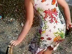 Desirable Women Body At Nude Beach