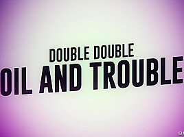 Double Double Oil And Trouble With Keiran Lee, Angel Youngs, Tommy King - Brazzers