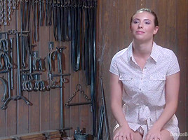 Double Teamed Extreme Bondage Suffering and Squirting Orgasms