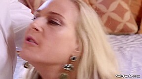 Dude fucks busty wife before joins teen 18+