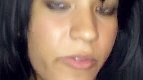 Ebony teen 18+ Cum Facial Pov