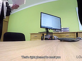 Elis is a cock loving brunette who has managed to get fucked even during a job interview