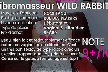 Elle Essaye Un Nouveau Sextoy Et Elle Adore Ca Wild Rabbit 17 Min - Hot Milf
