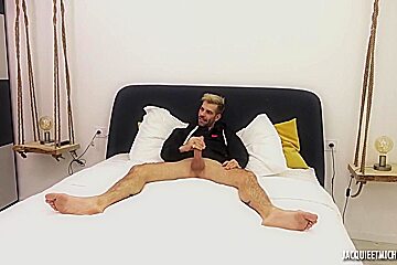 Emilie and her slutty friend are having a threesome with a new neighbor, just for fun