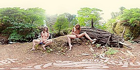 Endza Ash & Sierra Cirque in Endza & Sierra Mutual Masturbation - YanksVR