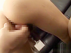 Enticing japanese minx arisa aizawa is licking dong