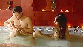 Erotic foot massage