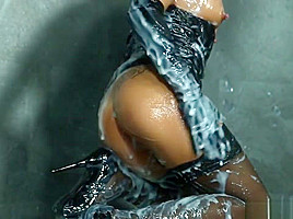 Euro Beauty Covered With Gallons Of Jizz