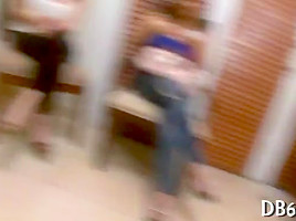 Exclusive strippers encounter