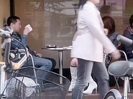 Exotic Japanese slut in Horny Public JAV clip