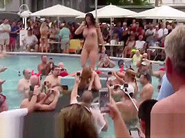 Extreme Naked Pool Party Twerk Sluts