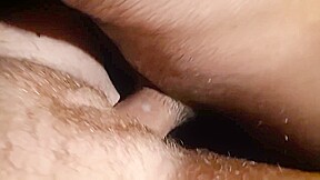 FIRST VIDEO Quiet, Creamy Close -Up Fuck whilst Parents are