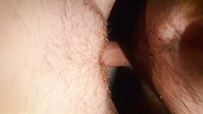 FIRST VIDEO Quiet, Creamy Close -Up Fuck whilst Parents are