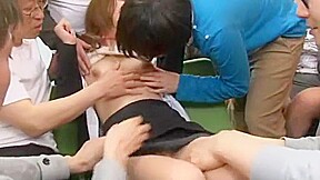 Fabulous Japanese chick Marina Sawajiri, Ruka Namiki, Mami Orihara in Horny Secretary JAV movie