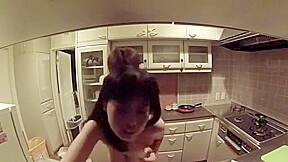 Fabulous homemade Kitchen sex movie