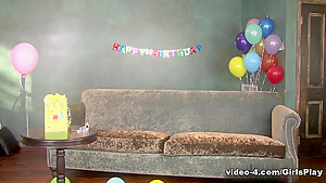 Fabulous pornstars Georgia Jones, Shyla Jennings, Marie McCray in Crazy Lesbian, HD sex movie