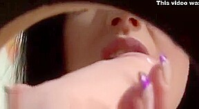 Fake Cum Facial For Brunette Slut