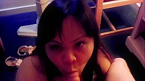 Filipina swallowing my load