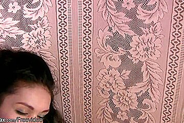 Filipino beauty is fingering ass while jerking pecker
