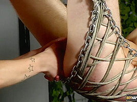Filled With Toys And Cock - Aiden Jason And Reece Bentley