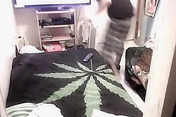 Filming my fuckbuddy on spy web camera