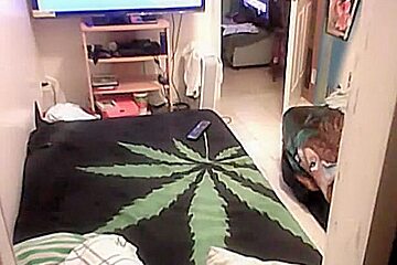 Filming my fuckbuddy on spy web camera