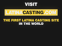 First Timer Latina Amateur In Hardcore Casting Takes Messy Facial