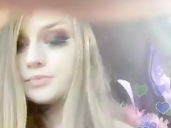 Flashing Tits In Car