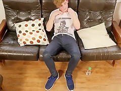 Foot Fetish Casey Baxter Jerking Off