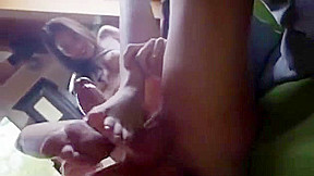 Footjob-blowjob combo 1