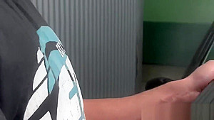 Fucking anal in public
