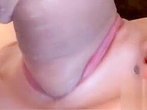 Gag the Bitch: He gives her a rough facefuck before leaving, with tit and slapping