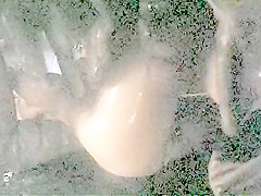 Galaxy Of Terror Giant Space Maggot sexually attacks her again and again!