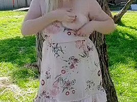 Gaping Milf Pussy Squirts Multiple Times Outdoors - Dildos - Anal Play & Pussy Gape
